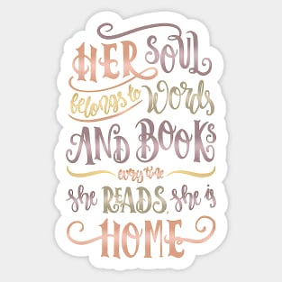 HER SOUL Sticker